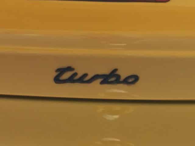 Brian's Favorite Logo - Porsche 911 Turbo