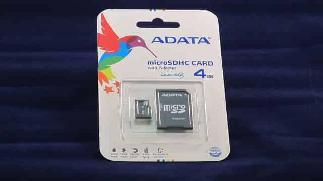 4GB MicroSD Card