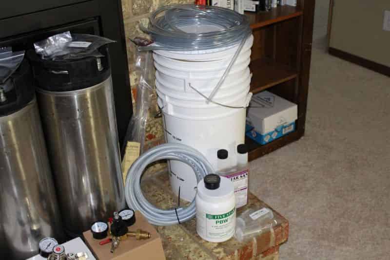 Kegs, Beer Gas Tubing,  Beer Tubing, and miscellaneous brewing supplies