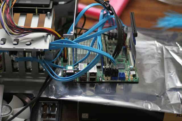 SATA Cable Installation and management #4