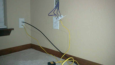 My Network Cupboard: Inhaling Insulation